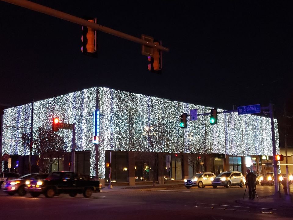 Automobile Alley OKC 2019 3.jpg - Automobile Alley Christmas Lights by 405 Exposure